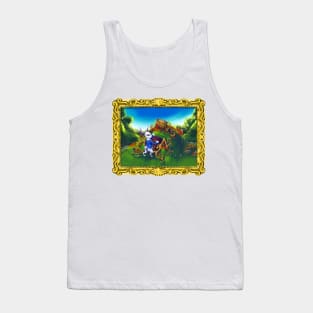 Framed White Rabbit Tank Top